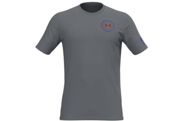 Image of Under Armour Freedom By Air T-Shirt - Mens, Steel, Extra Large, 1362054035XL
