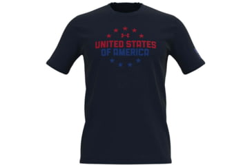 Image of Under Armour Freedom CAP USA T-Shirt - Mens, Tall, Academy, 3XL, 13650514083XT