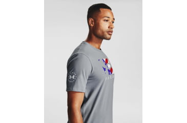 Image of Under Armour Freedom New BFL T-Shirt - Mens, Steel, Extra Large, 1358039035XL