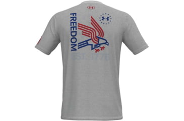 Image of Under Armour Freedom USA Eagle T-Shirt - Mens, White, Extra Large, 1362049100XL