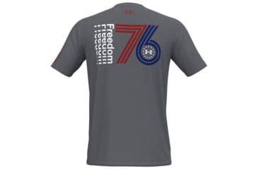 Image of Under Armour Freedom USA T2 T-Shirt - Mens, Steel, 3XL, 13620480353X