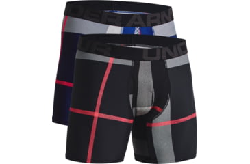 Image of Under Armour Mens Tech 6 Boxerjock Novelty 2 Pack - 13636214323X