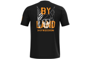 Image of Under Armour New Freedom By Land T-Shirt - Mens, Black, 2XL, 13654340012X