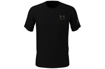 Image of Under Armour New Freedom Flag T-Shirt - Mens, Black / Marine OD Green, Extra Large, 1370810004XL