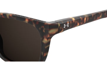 Image of Under Armour Raid Sunglasses with Brown Havana Frame and Brown Lens, Medium, UA0013GS 086-70