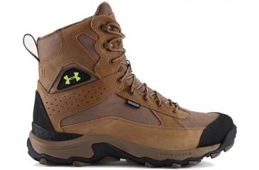 Image of Under Armour Speed Freak Bozeman Hiking Boot - Men's-Uniform/Blk/Velocity-Extra Wide-9.5