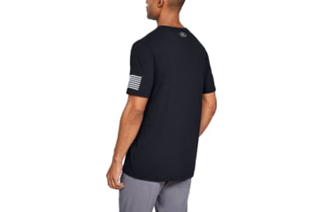 Image of Under Armour UA Freedom Chest T-Shirt - Mens, Black, 2X-Large, 13333540012X