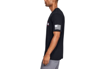 Image of Under Armour UA Freedom Chest T-Shirt - Mens, Black, 2X-Large, 13333540012X