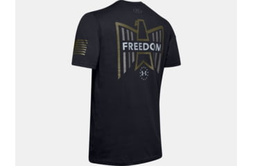 Image of Under Armour UA Freedom Eagle T-Shirt - Mens, Small, Black, 1343545001SM