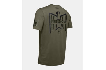 Image of Under Armour UA Freedom Eagle T-Shirt - Mens, Extra Large, Marine OD Green, 1343545390XL