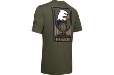 Image of Under Armour UA Freedom Sentinel T-Shirt - Mens, Medium, Marine OD Green, 1352152390MD