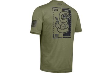 Image of Under Armour UA Mission Made Snake T-Shirt - Men's, 2XL, Marine OD Green, 13433553902X