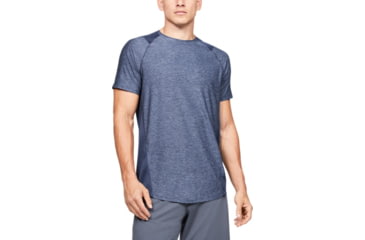 Image of Under Armour UA MK-1 T-Shirt - Mens, Extra Small, Regular, Blue Ink, 1306428497XS