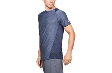 Image of Under Armour UA MK-1 T-Shirt - Mens, Extra Small, Regular, Blue Ink, 1306428497XS