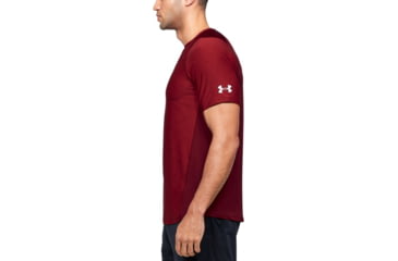 Image of Under Armour UA MK-1 T-Shirt - Mens, 2XL, Tall, Cordova, 13064286152XT
