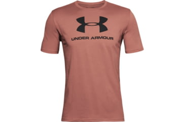 Image of Under Armour UA Sportstyle Logo T-Shirt - Mens, Extra Large, Cedar Brown, 1329590226XL