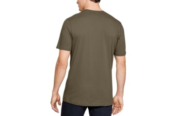 Image of Under Armour UA Tactical Cotton T-Shirt - Mens, Federal Tan, Small, 1351776499SM