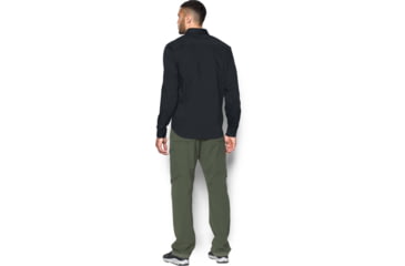 Image of Under Armour UA Tactical Long Sleeve Button-Down Top - Mens, Black, 2X-Large, 12927290012X