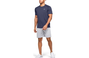 Image of Under Armour Ua Tech 2.0 Ss Tee Novelty, Blue Ink - 13453174974X