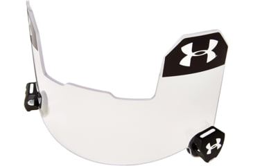 Image of Under Armour Youth Football Visor, Clear, Medium, 204207R6S9999