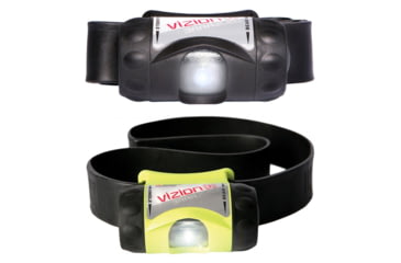 Image of Underwater Kinetics 3AAA Vizion eLED Headlamp, Black, Yellow