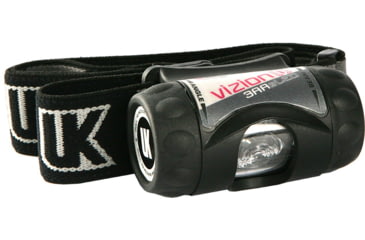 Image of Underwater Kinetics 3AAA Vizion Headlamp, AAA, Red/White, 65 Lumens, Black, 517018