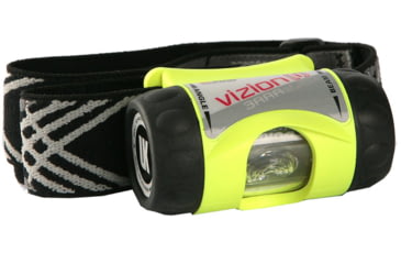 Image of Underwater Kinetics 3AAA Vizion Headlamp, AAA, Red/White, 65 Lumens, Yellow, 517019