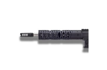 Image of Unique-ARs Bones AR-15 Handguard, Cerakote Armor Black/Anodize Black, 9in bones9
