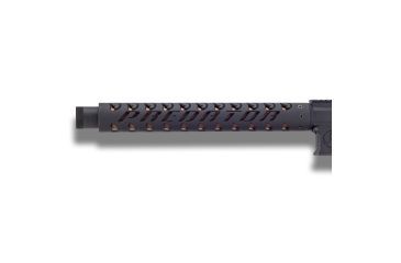 Image of Unique-ARs Predator AR-15 Handguard, Cerakote Armor Black/Anodize Black, 9in, predator9