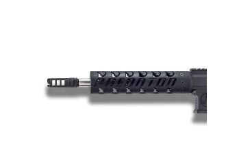 Image of Unique-ARs Predator AR-15 Handguard, Cerakote Armor Black/Anodize Black, 9in predator9