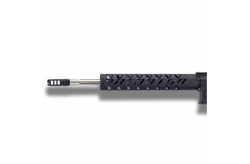 Image of Unique-ARs Predator Handguard with Dolos Locking Ring, Cerakote Armor Black, 12 in dolospredator12