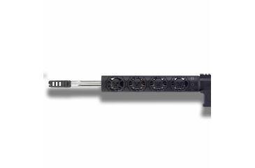 Image of Unique-ARs Skulls Handguard with Dolos Locking Ring, Cerakote Armor Black, 12 in dolosskulls12