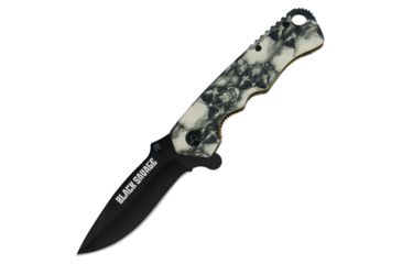 Image of United Cutlery Black Legion Skull Assist Folder BV137