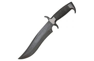 Image of United Cutlery Hibben Highlander Bowie Damascus With Sheath GH627D