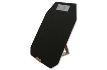 Image of United Shield Spartan Small Shield Level IIIA with Viewport 20in. x 34in., Black, 20in. x 34in. SST-20x34-IIIA