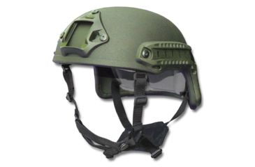 Image of United Shield Spec Ops Delta Gen II Mid Cut Tactical Helmet, OD Green, Large, DMCG2GHL