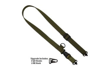 Image of United States Tactical C1 2-to-1 Point 1.25in Tactical Sling, QD,Olive Drab, One Size, UST-SLC00103QD