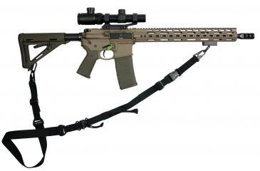 Image of United States Tactical D2 2-Point 1.25in Tactical Sling, Black, UST-SLD00201QH