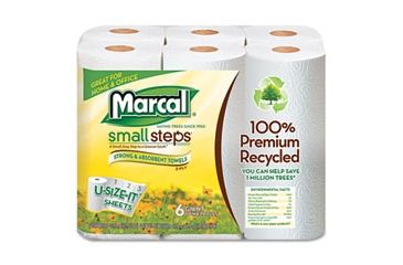 Image of United Stationers Towel Maxi Roll 6rl/pk We MRC6181PK, Unit PK