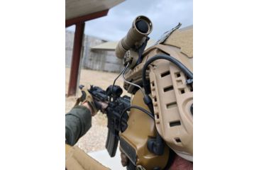 Image of Unity Tactical Remora Mount for 3M Peltor Tactical Helmet, Black, HLM-REM, EDEMO1