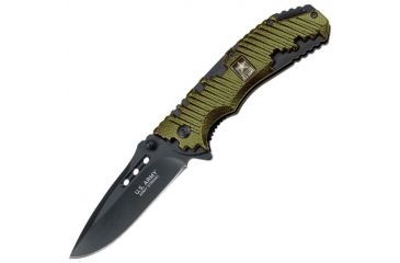 Image of US Army Linerlock A/O w/ Thumbstud Knife USAA1015GN