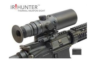 Image of US Night Vision IR Hunter 640x480 Multi-Use Thermal Weapon Sight, 50mm Lens, Black, 2.5x Optical, 20x Digital Zoom IR64050