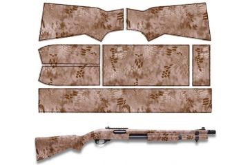 Image of US Night Vision KRYPTEK Camo Pre-Cut Universal Shotgun Skin Vinyl Wrap, 20x30in, Kryptek Nomad 046534
