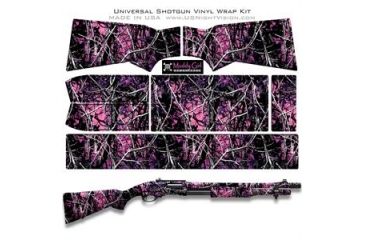Image of US Night Vision Moon Shine Camo Pre-Cut Universal Shotgun Skin Vinyl Wrap, 20x30in, Muddy Girl 015040