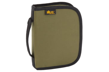 Image of US PeaceKeeper 365 Micro Pistol Case, 6.75 X 8.75 X 1.5, 600 Denier Polyester, Olive Drab Green