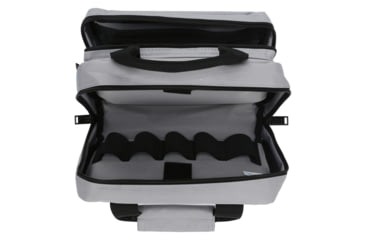 Image of US PeaceKeeper Micro Mini Range Bag, 10.5"x7.5"x3", Ripstop Nylon and 1000 Denier Nylon, Gray, P21201