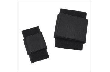 Image of US Peacekeeper Pistol Holster Wide Webbing &amp; Pistol Magazine Holster Wide Elastic Set, Black, 2in x 4in, NSN NO, P22050