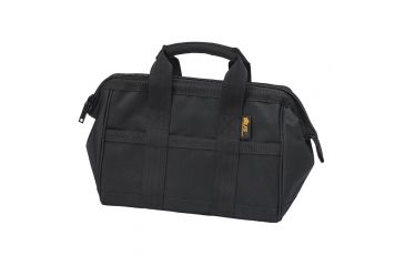 Image of US Peacekeeper Wide Opening Water-Resistant 600 Denier Polyester Ammo Bag, Black, 12in x 7in x 9in, NSN NO P23205