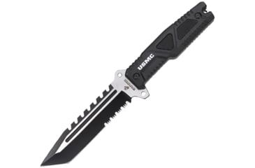 Image of USMC Fixed Blade Black, USMFIX3003BK