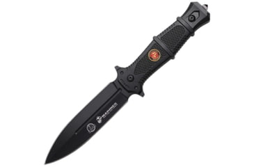 Image of USMC Fixed Blade Black, USMFIX3014BK
